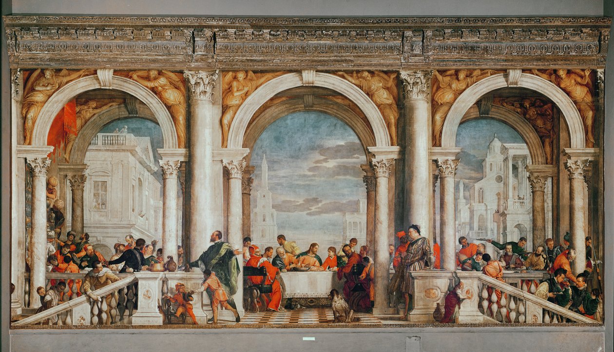 The Feast in the House of Levi by Paolo Veronese