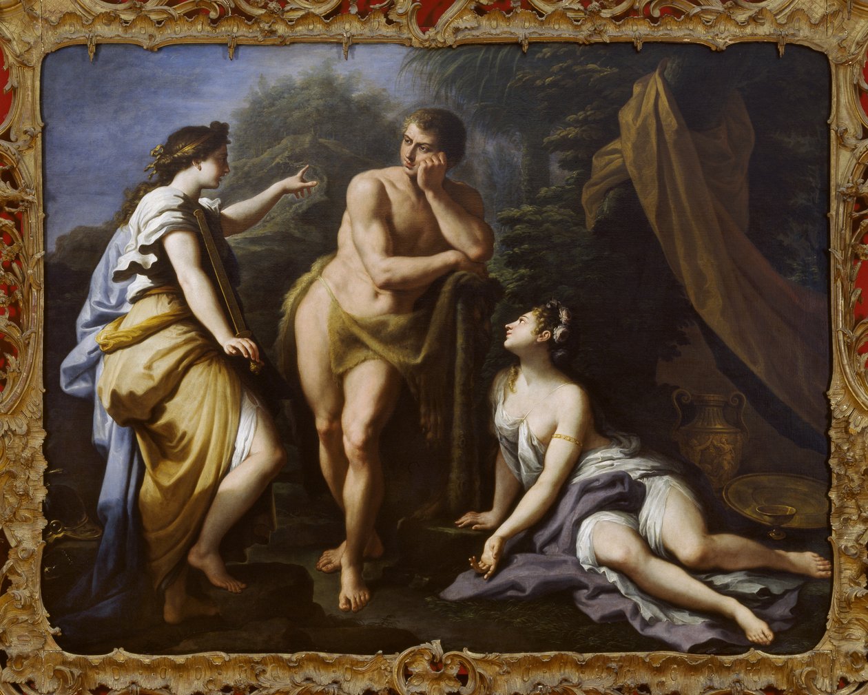 The Choice of Hercules by Paolo di Matteis