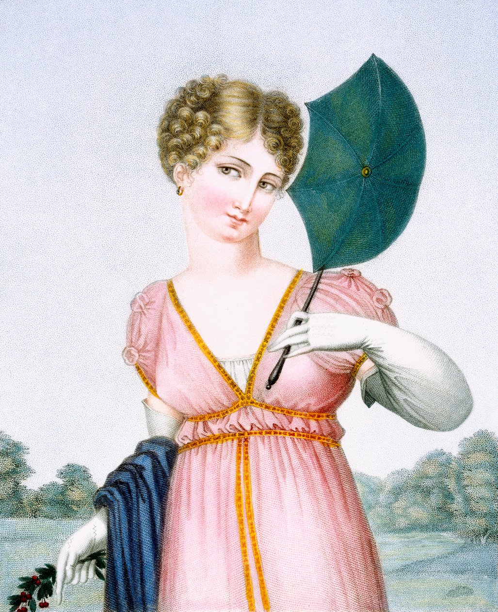 The Flirt, engraved by Augrand, c.1816 by Parfait Augrand