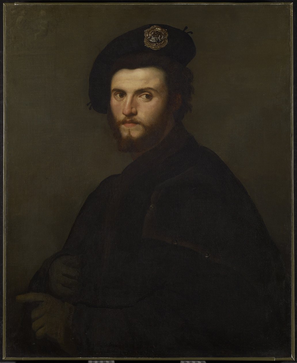 Portrait of a Man by Paris Bordone