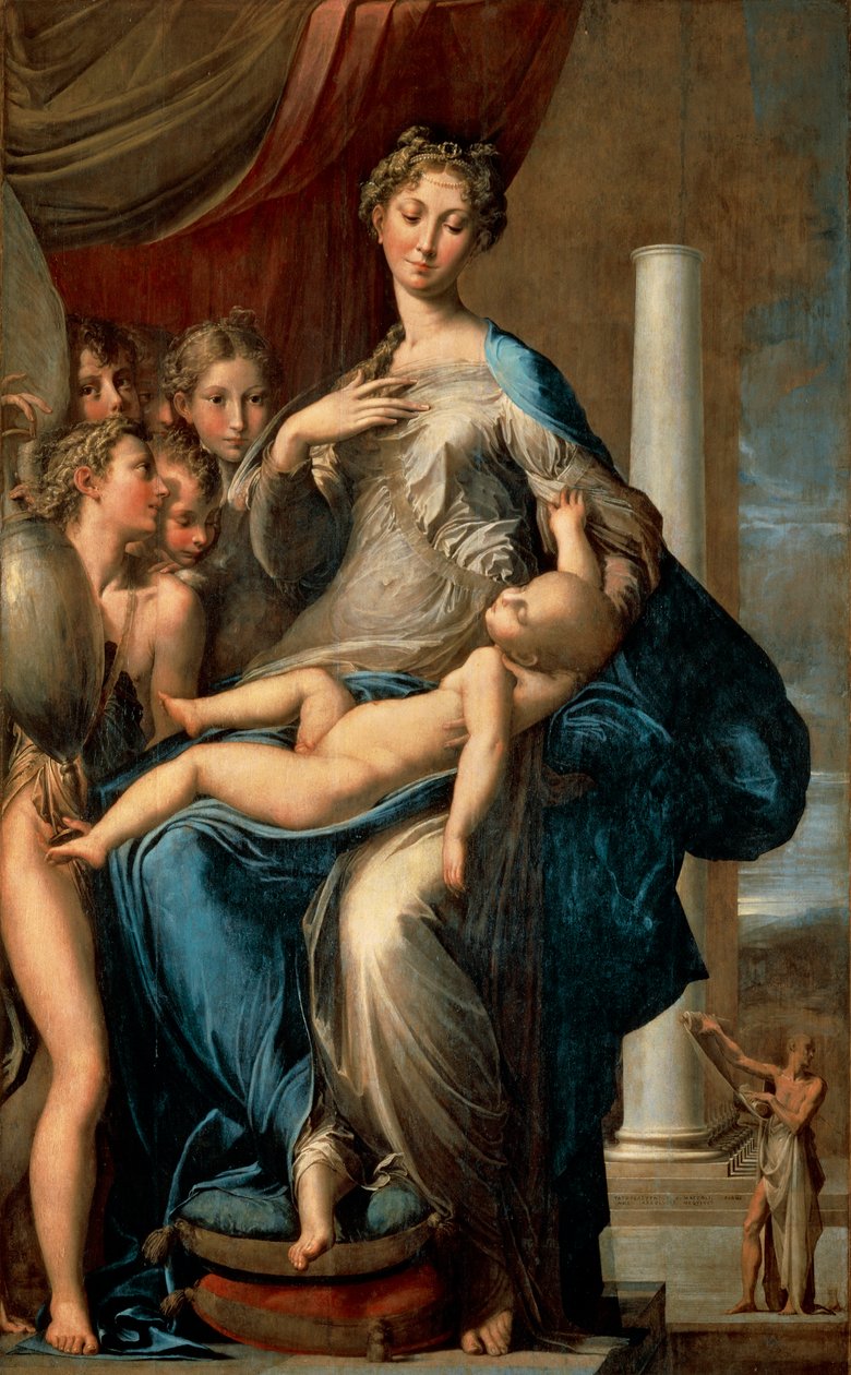 Madonna with the Long Neck by Parmigianino