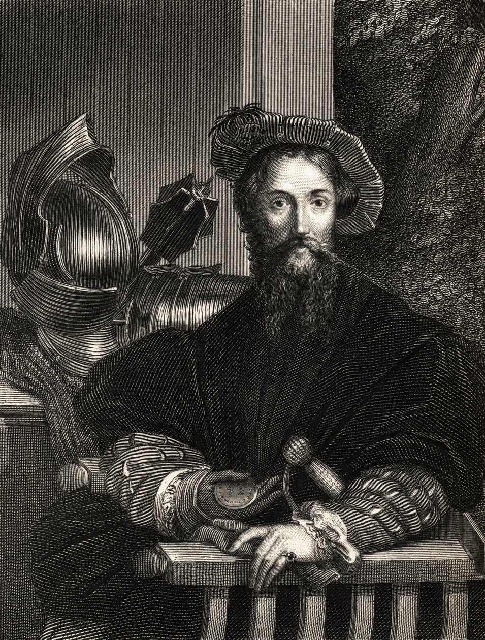 Christopher Columbus (1451-1506) by Parmigianino