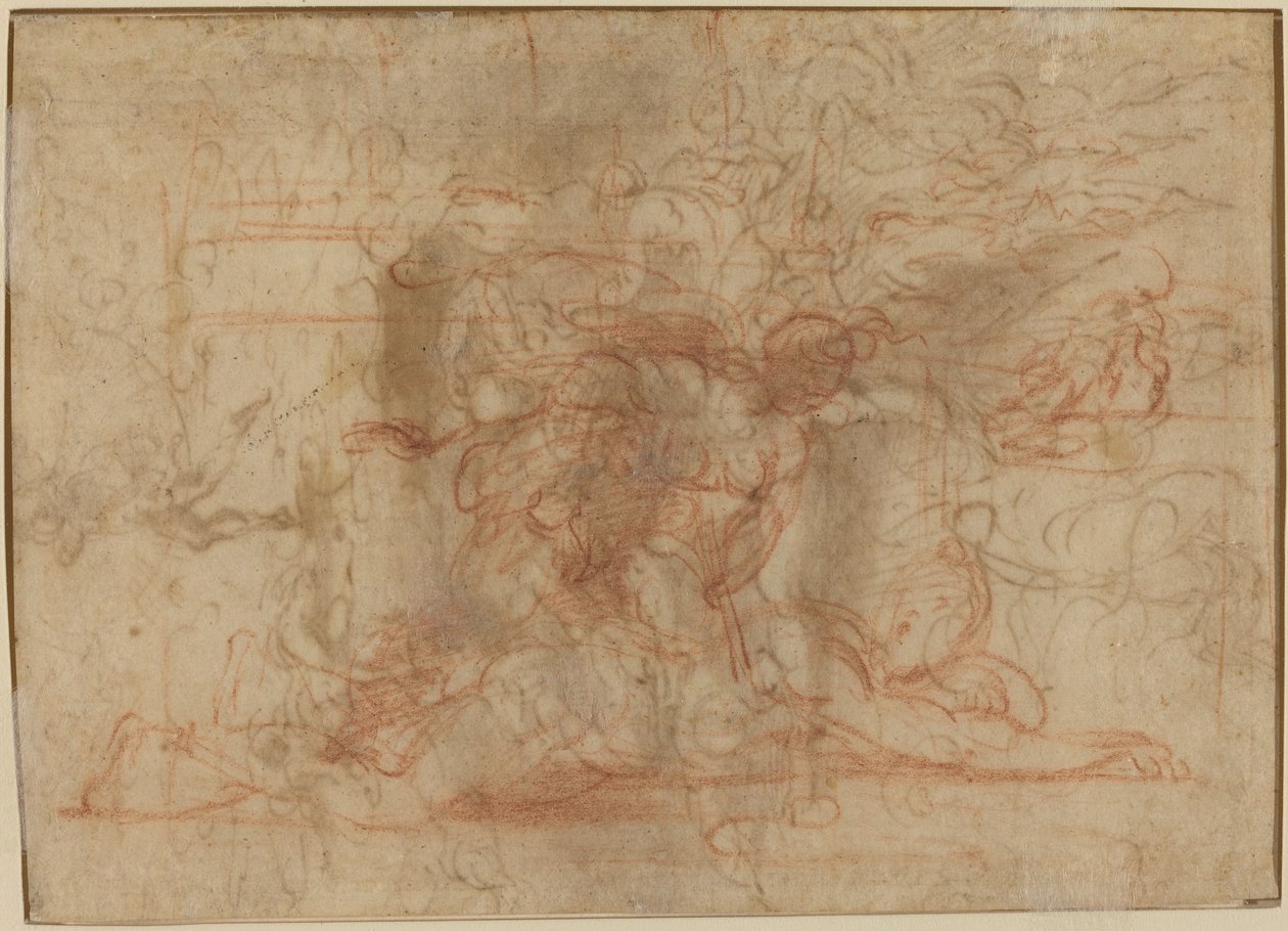 Jael and Cisera? by Parmigianino