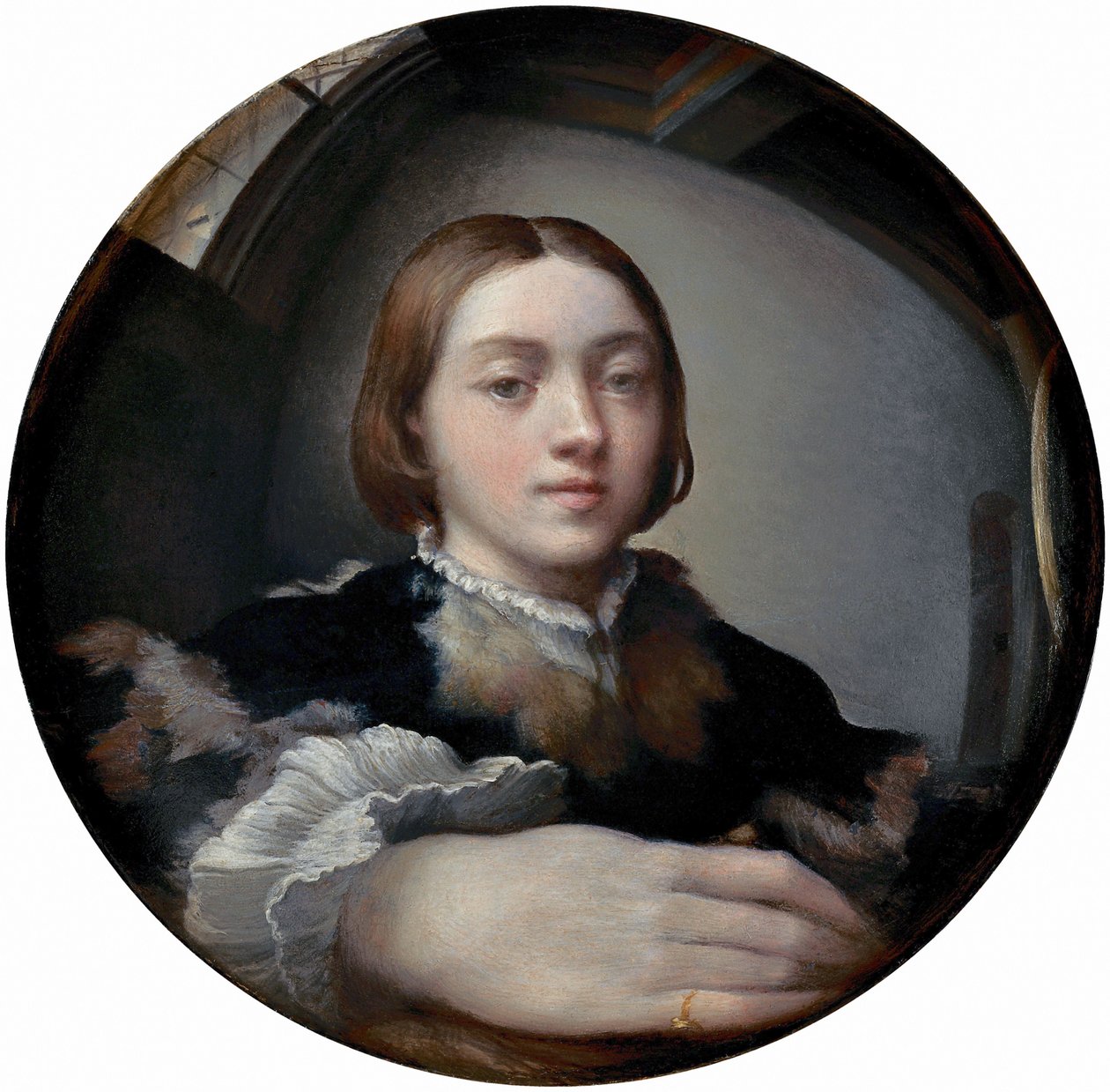 Self-portrait by Parmigianino