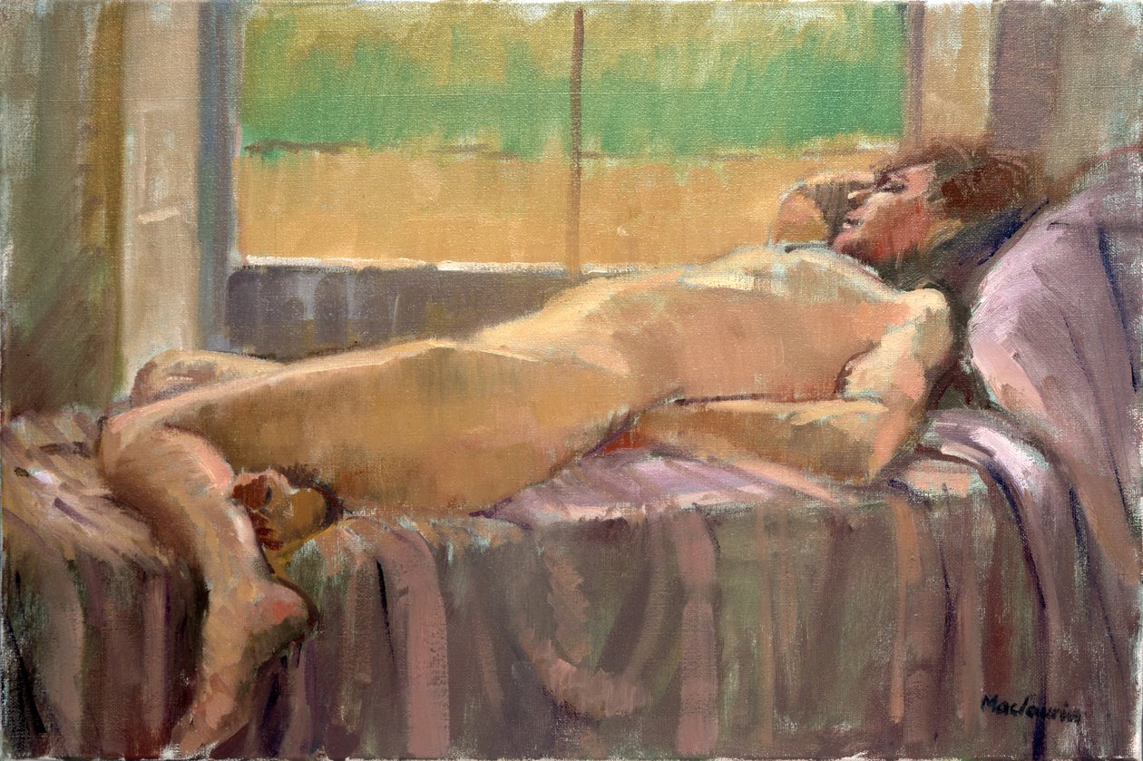 Reclining Nude by Pat Maclaurin