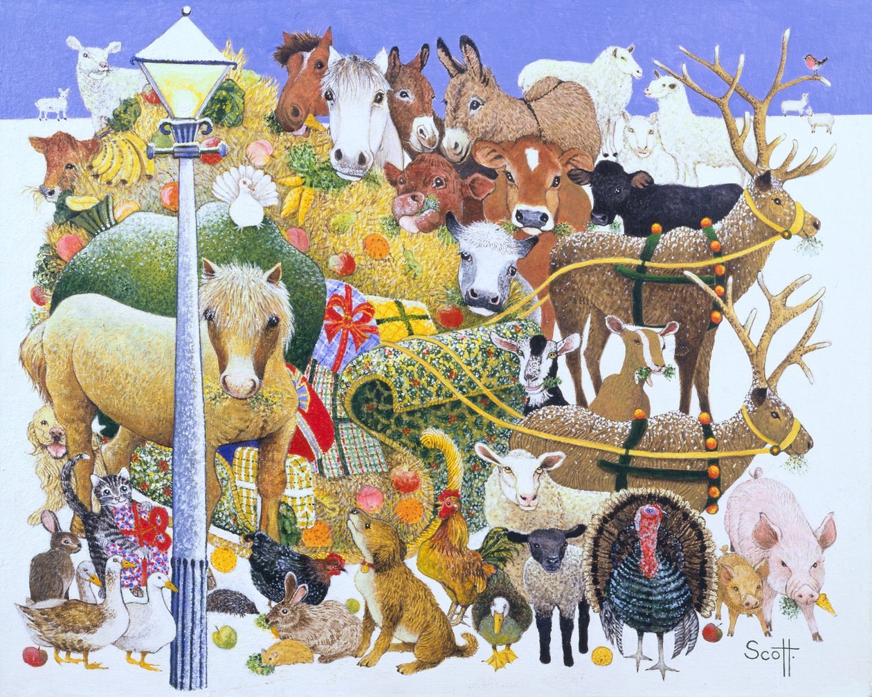 A Christmas Feast by Pat Scott