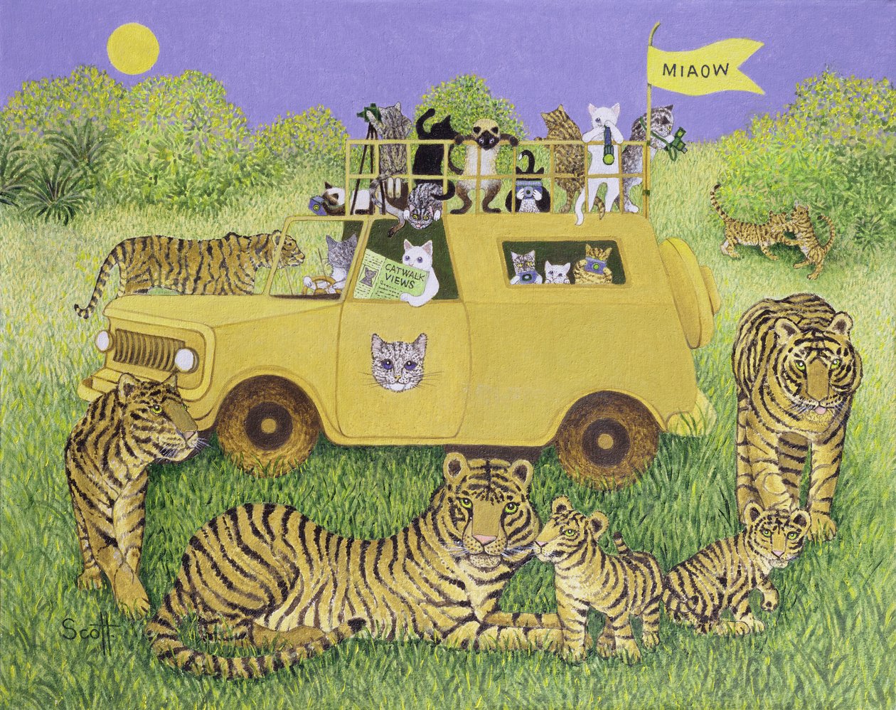 Cat Safari by Pat Scott
