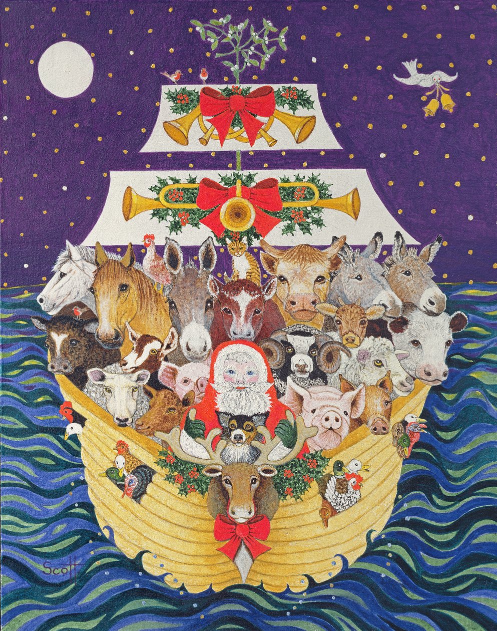 Christmas Arrival by Pat Scott