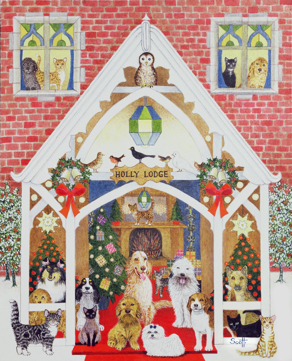 Love from Holly Lodge by Pat Scott