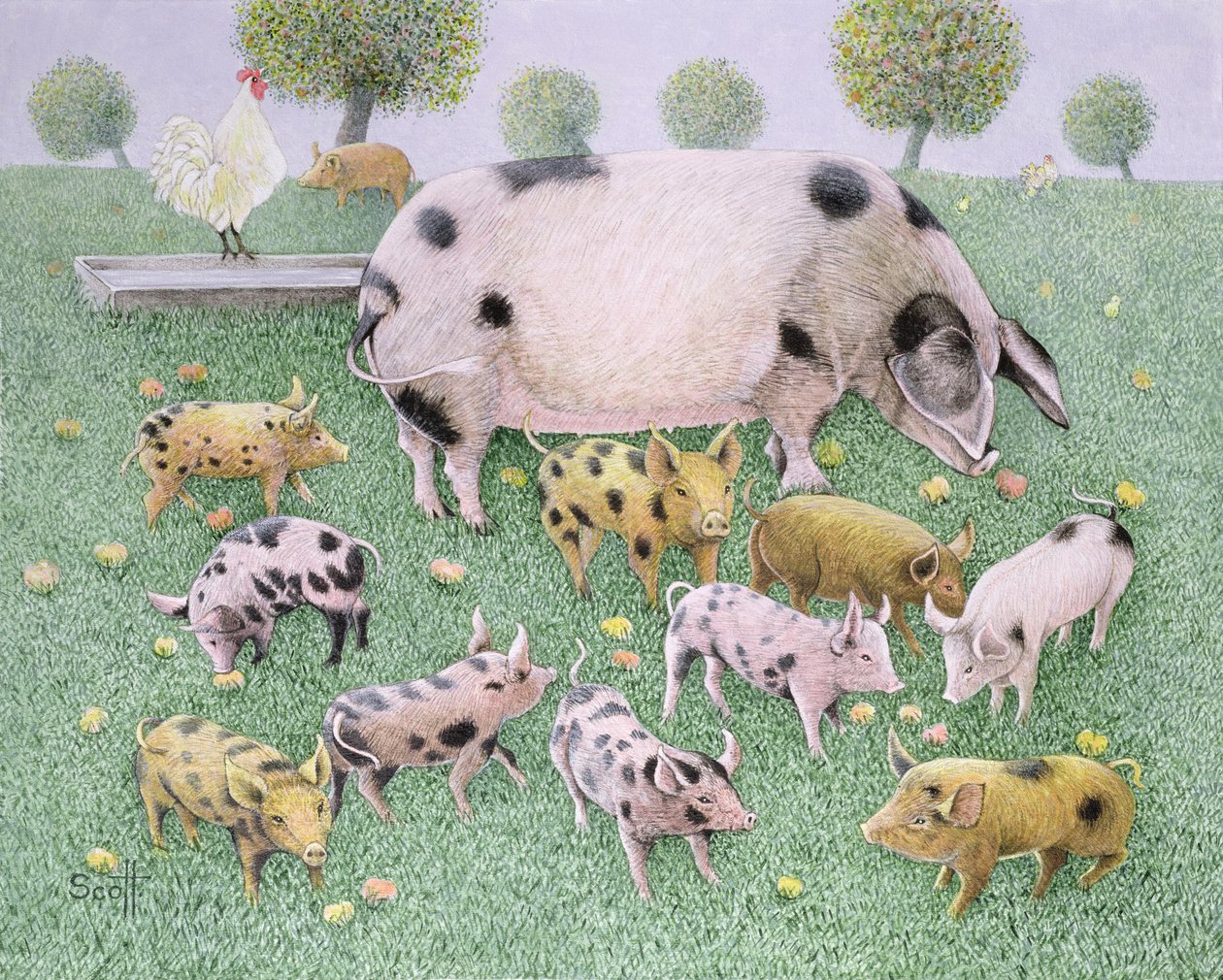 The Apple Feast by Pat Scott