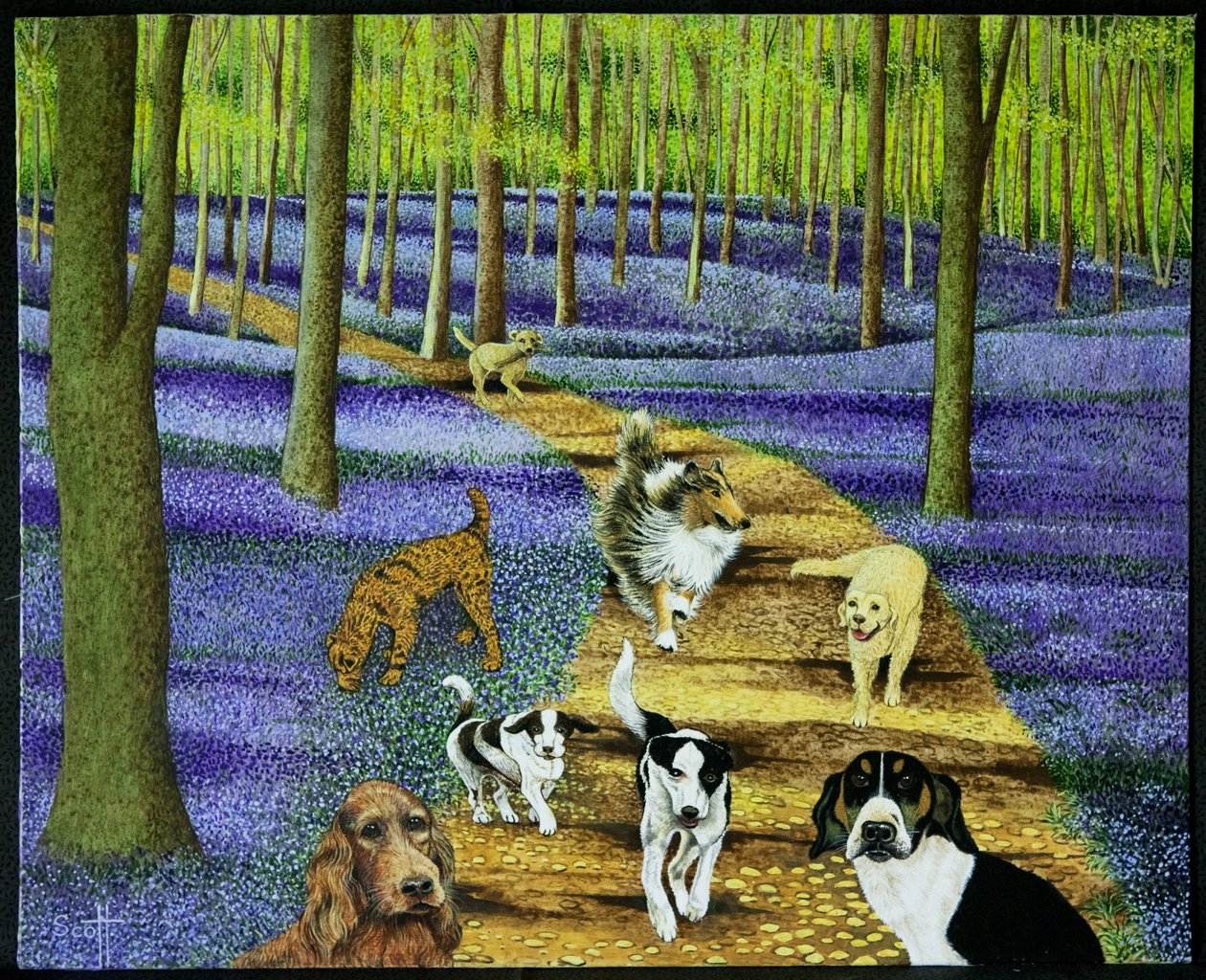 The Morning Walk by Pat Scott