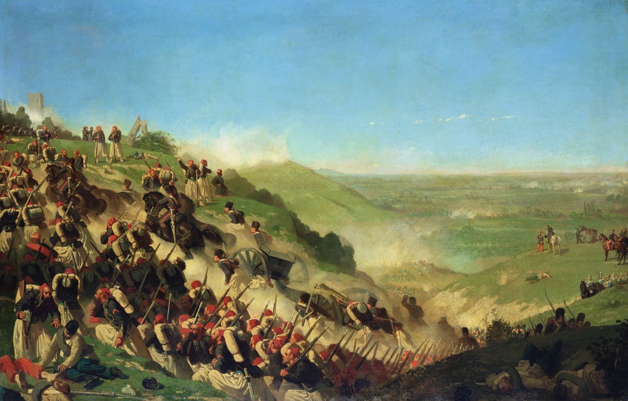 The Battle of Solferino, 24th June 1859 by Paul Alexandre Protais