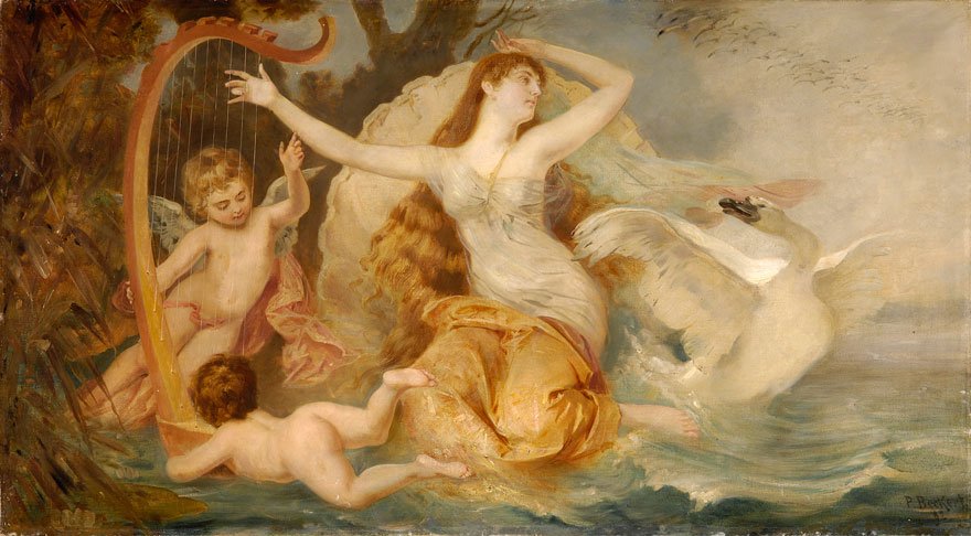 Leda and the Swan by Paul Beckert