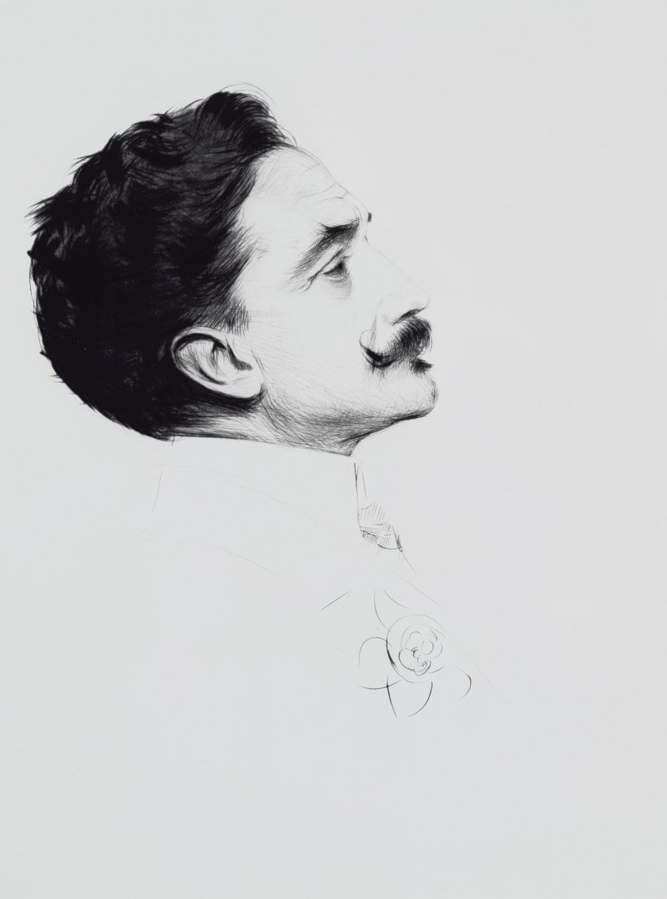 Portrait of Robert de Montesquiou (1855-1921) by Paul Cesar Helleu