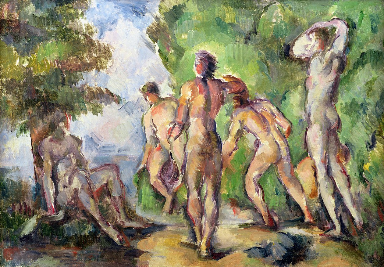 Bathers by Paul Cézanne