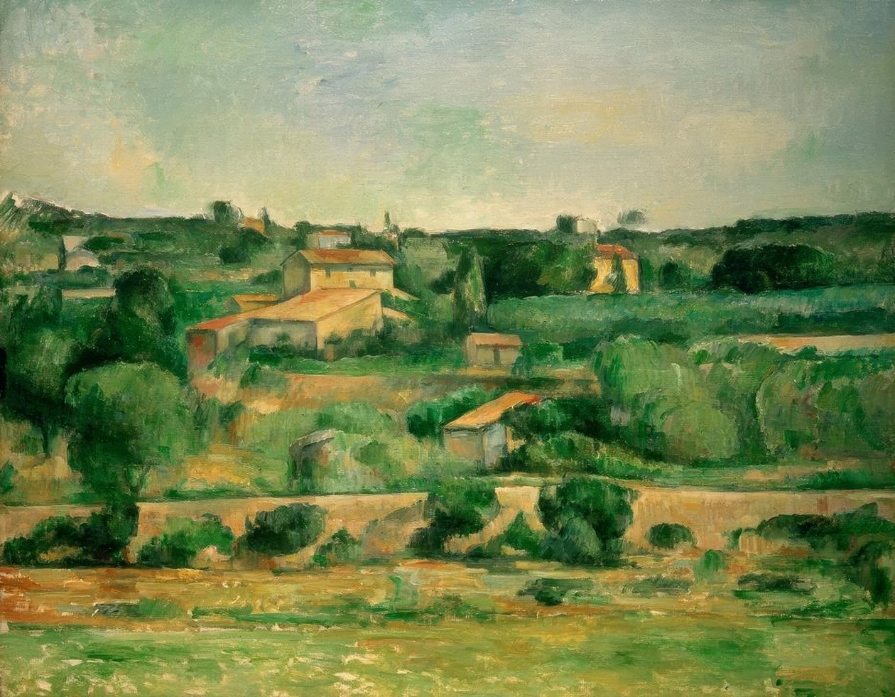 In the Plain of Bellevue by Paul Cézanne