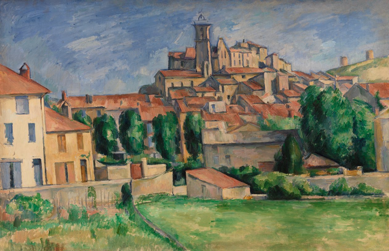 Gardanne (Horizontal View) c.1885 by Paul Cézanne