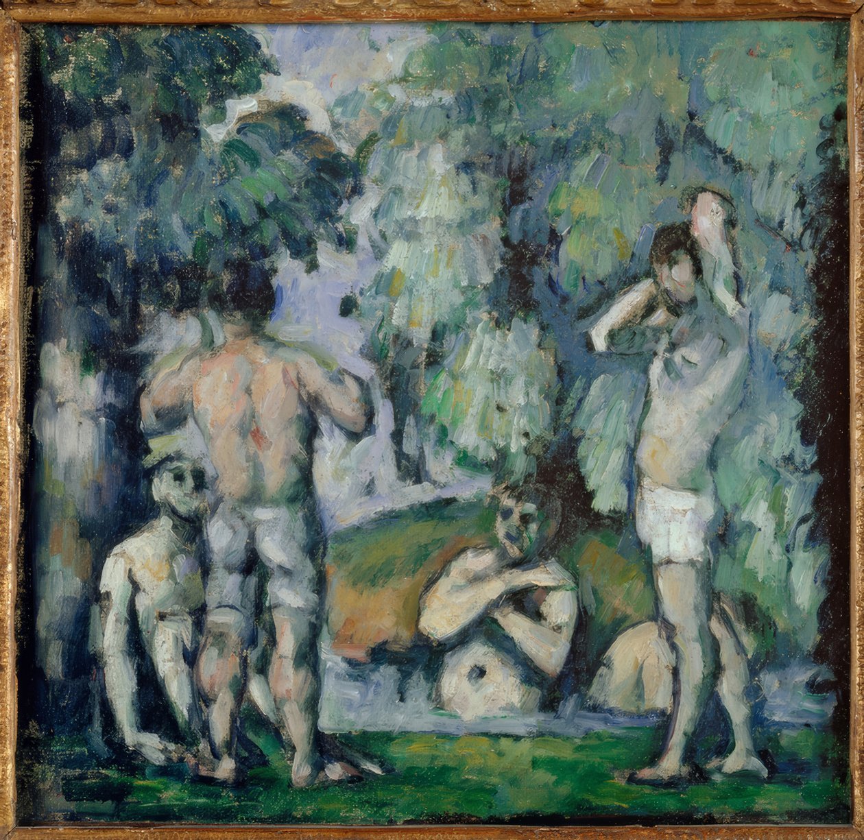 The Five Bathers by Paul Cézanne