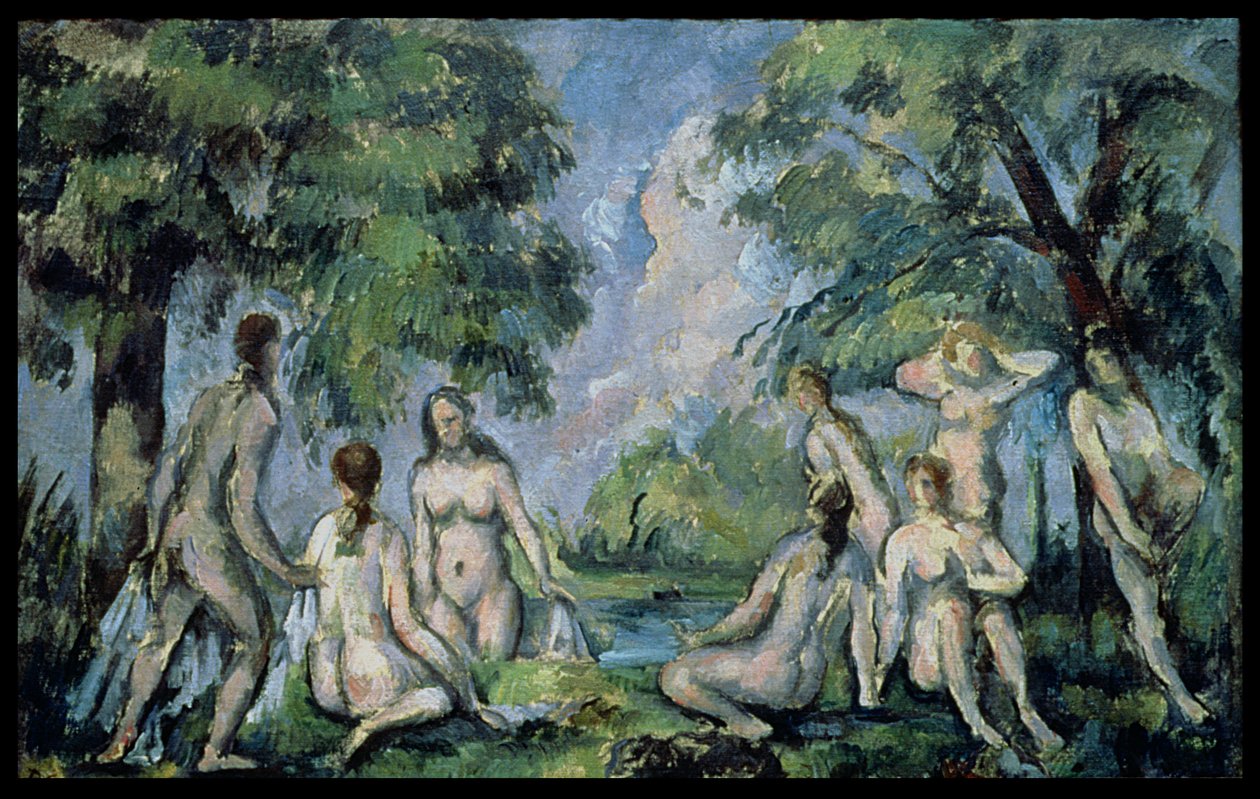 The Bathers by Paul Cézanne