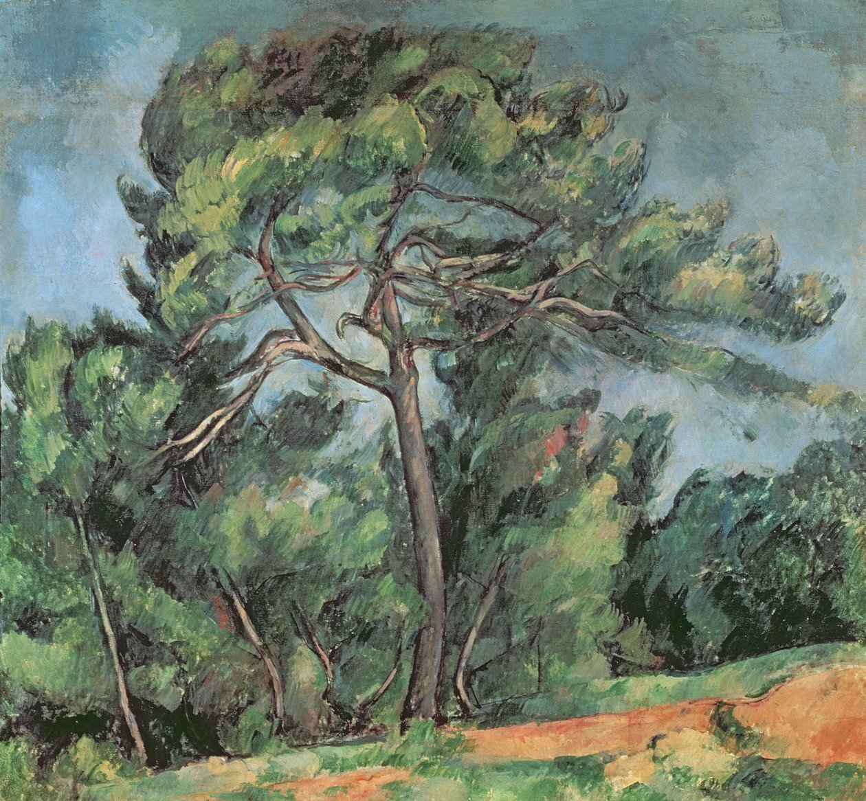 The Large Pine, c.1889 by Paul Cézanne