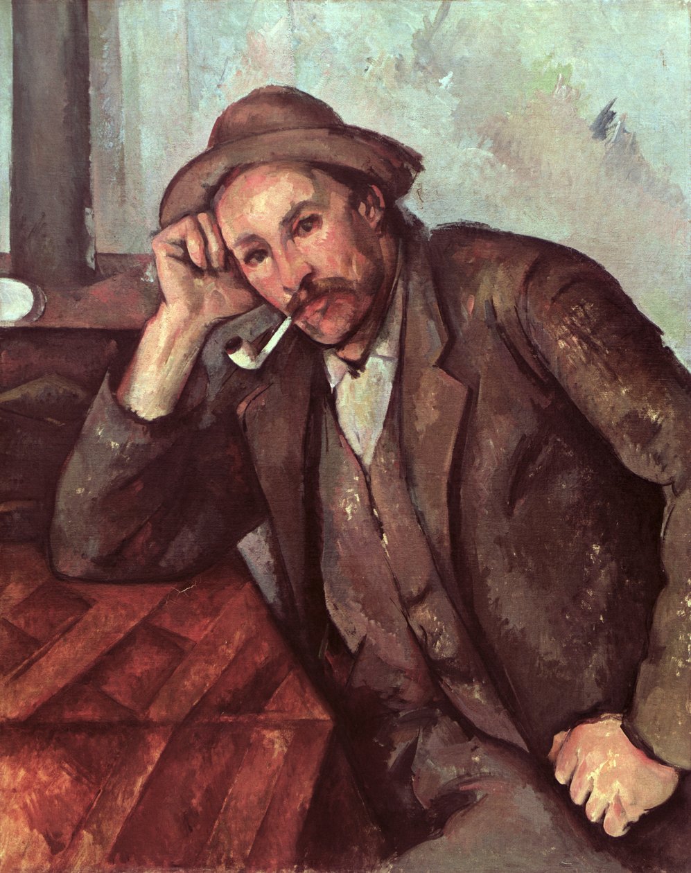 The Smoker by Paul Cézanne