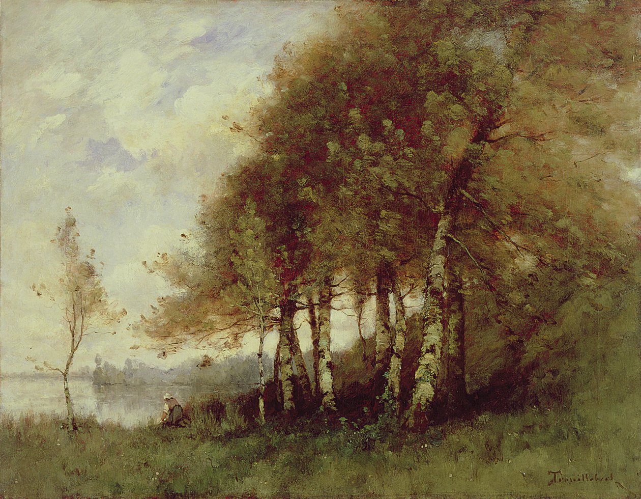 Landscape by Paul Desire Trouillebert