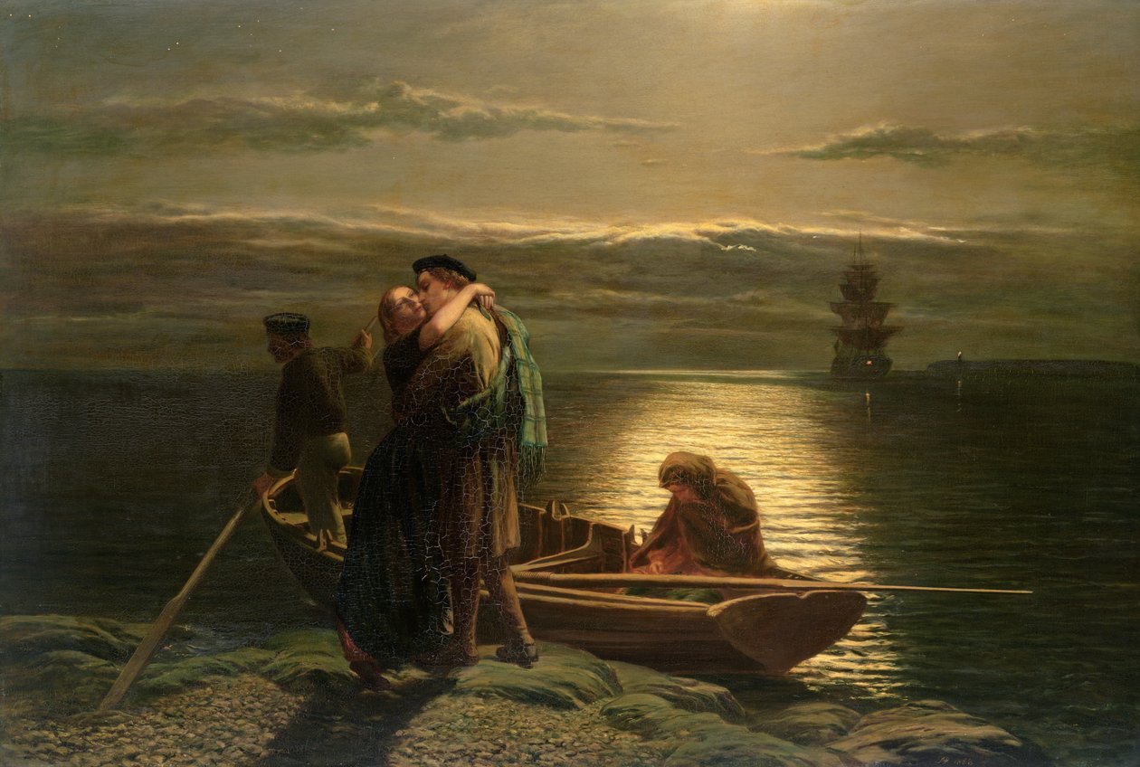 The Emigrant, 1858 by Paul Falconer Poole