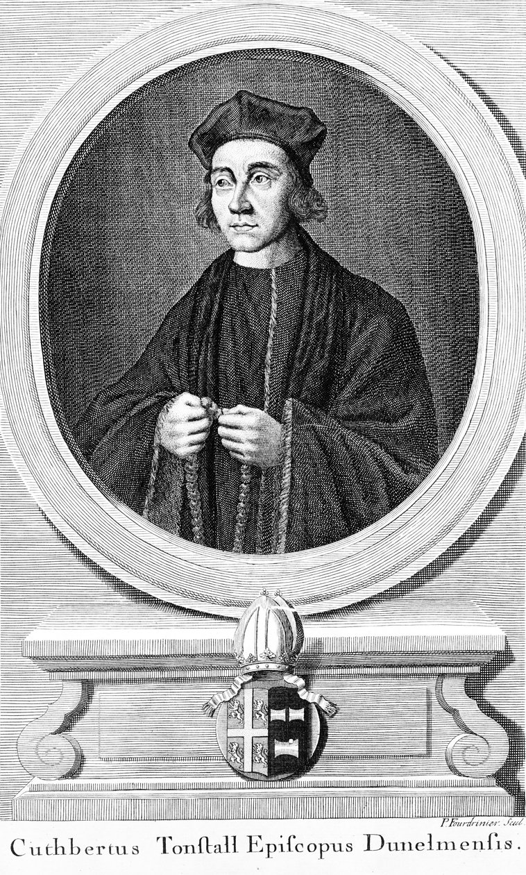 Cuthbert Tunstall, Bishop of Durham by Paul Fourdrinier