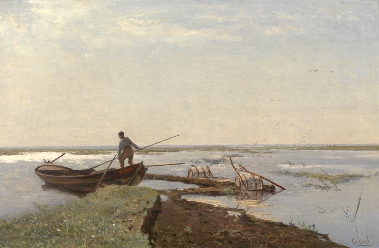 Polder Landscape (in the Kamperpolder) by Paul Joseph Constantin Gabriel