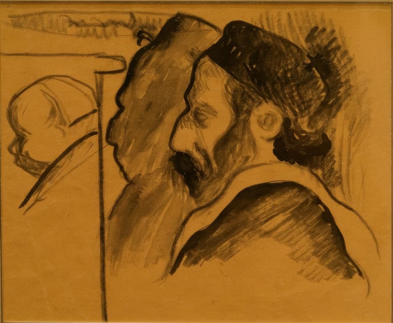 Portrait of Meyer de Haan by Paul Gauguin