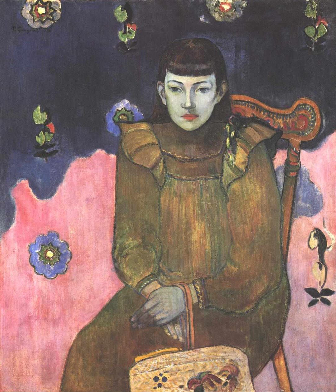 Portrait of Vaiite by Paul Gauguin