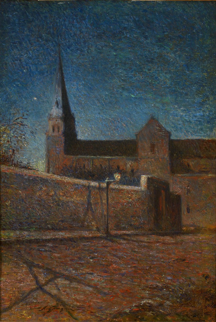 The Church of Vaugirard by Paul Gauguin
