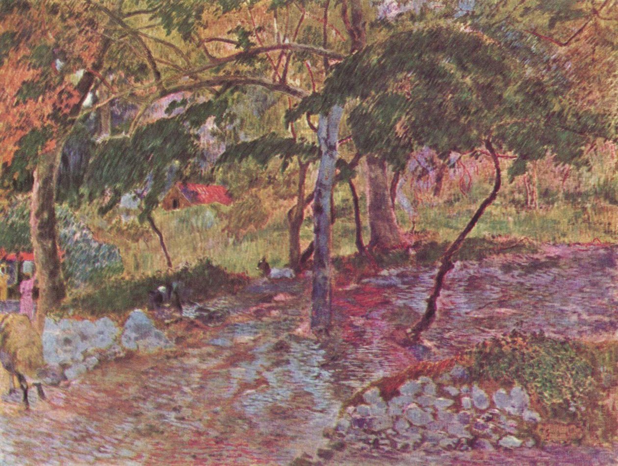 Landscape in Martinique by Paul Gauguin
