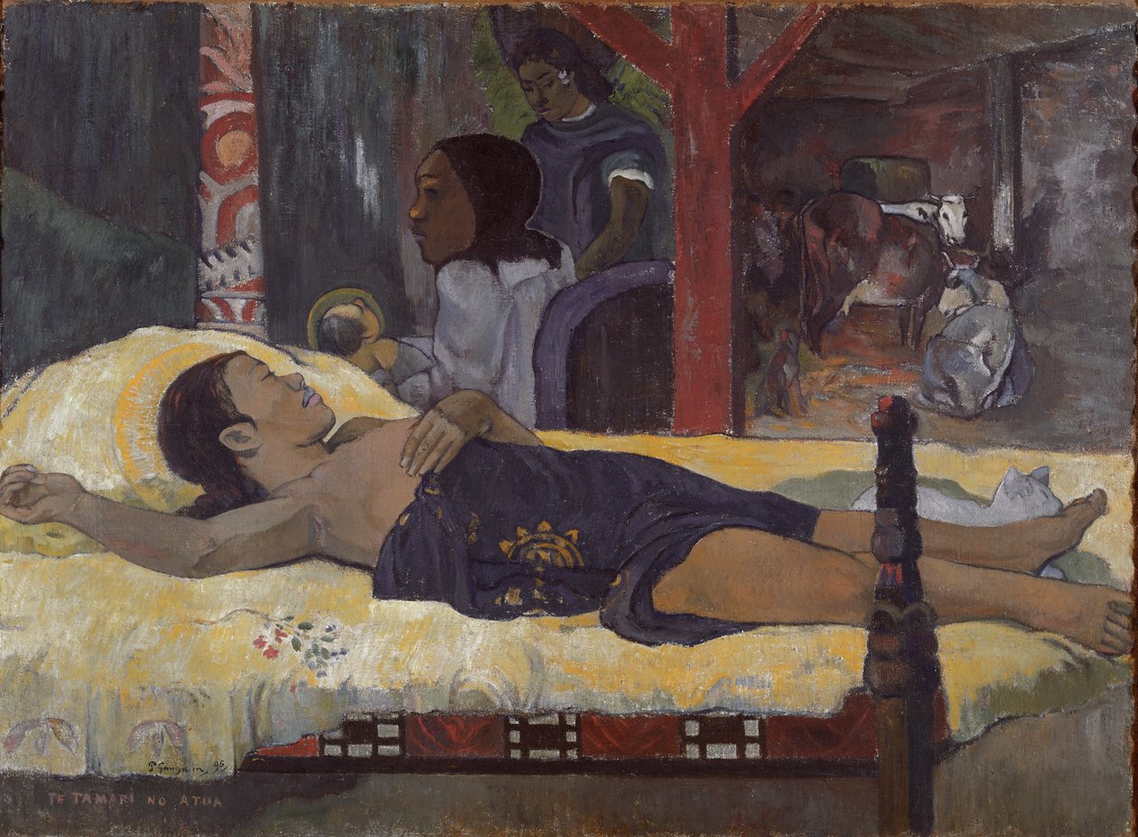 Te Tamari no Atua by Paul Gauguin