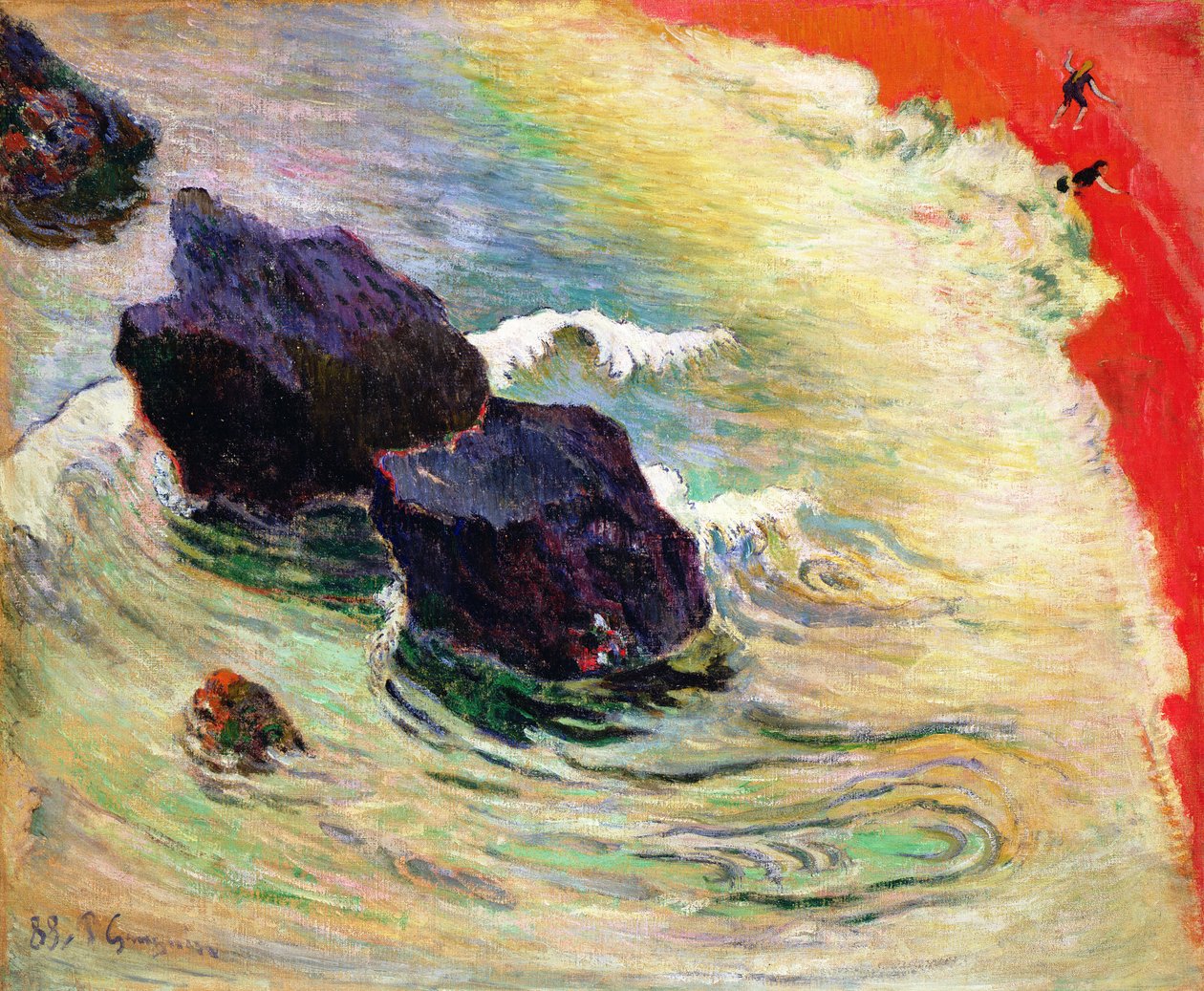 The Wave by Paul Gauguin