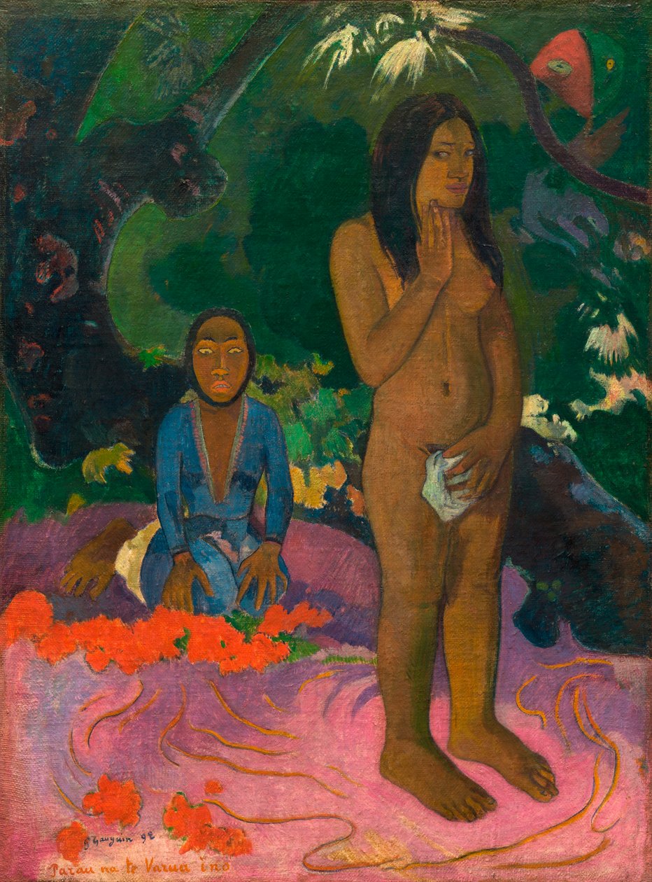Words of the Devil by Paul Gauguin