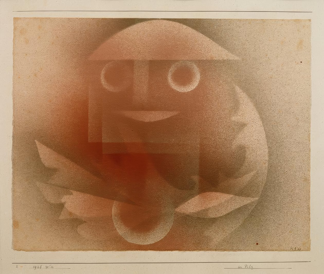The Mushroom by Paul Klee
