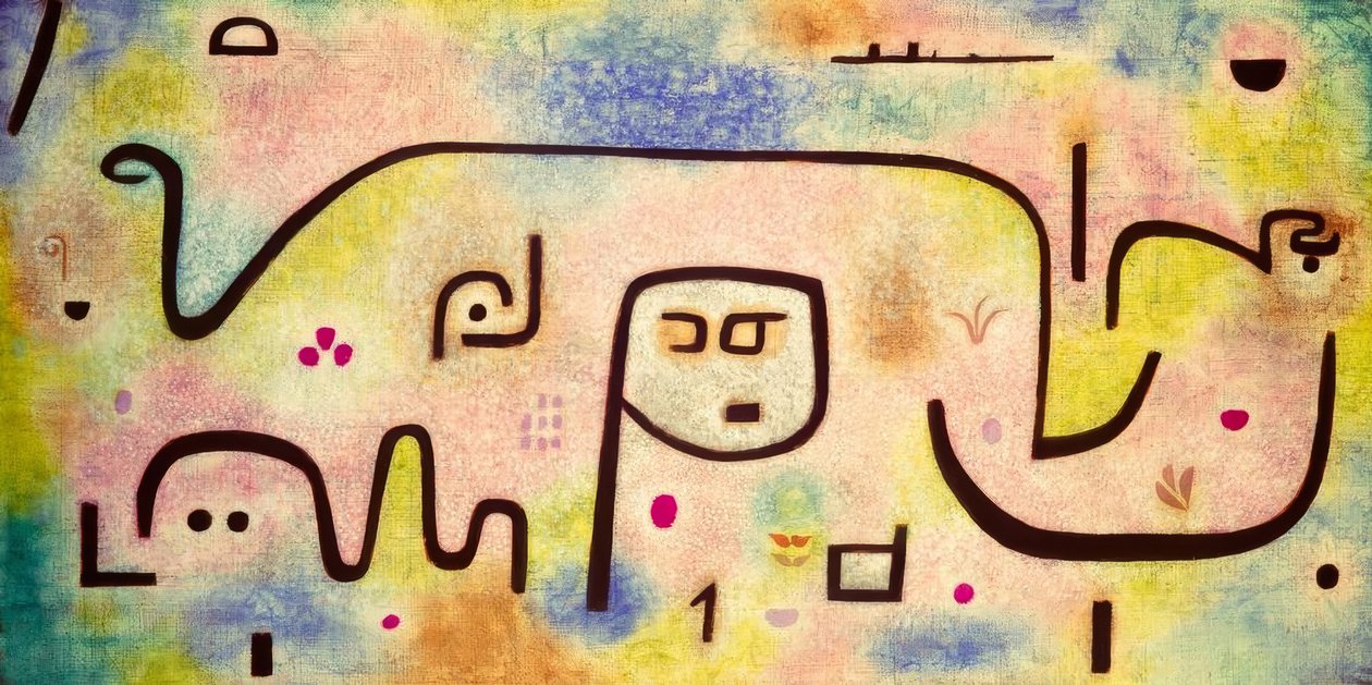 Insula Dulcamara by Paul Klee