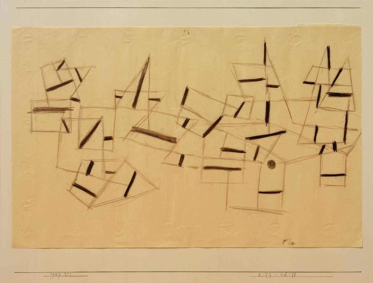 Reef Ship by Paul Klee