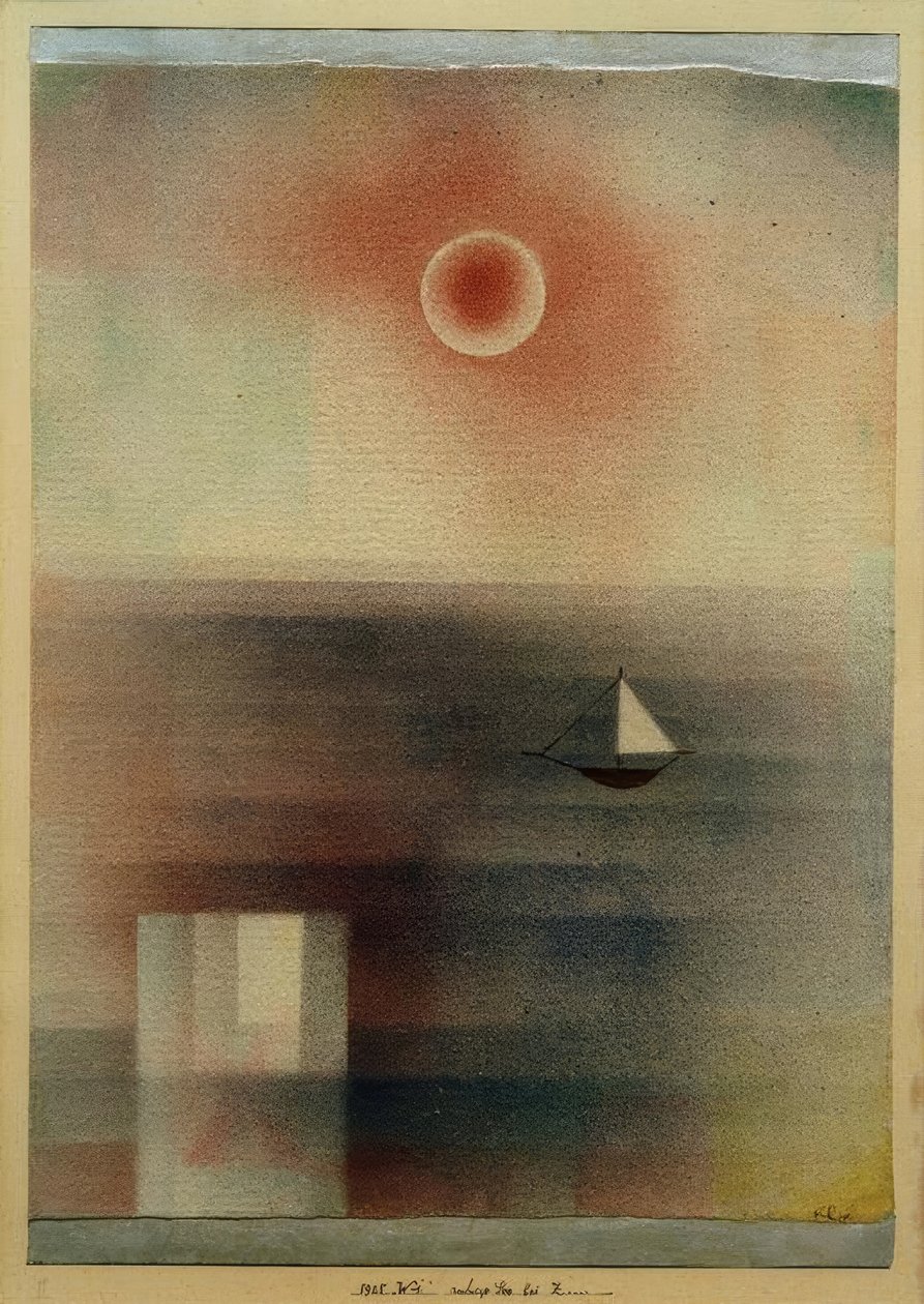 Calm Sea by Paul Klee