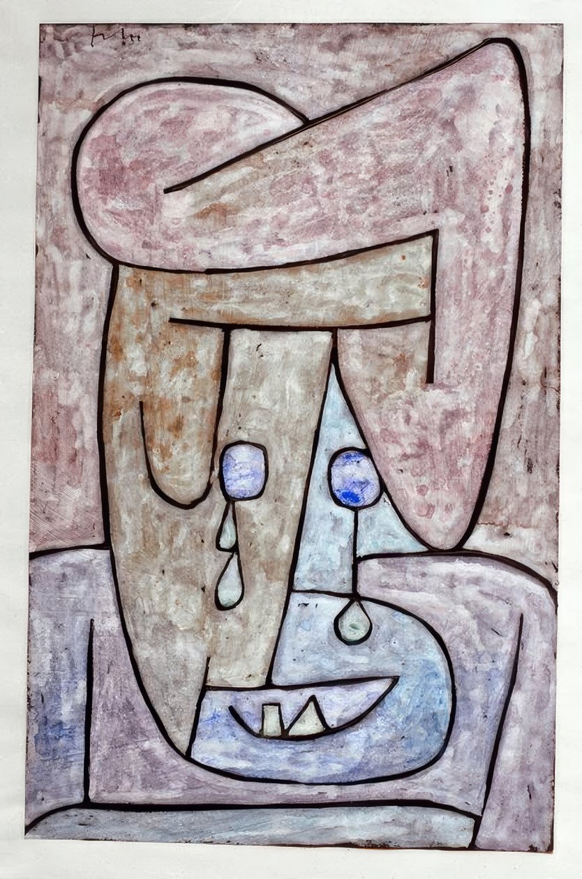 Weeping Woman by Paul Klee