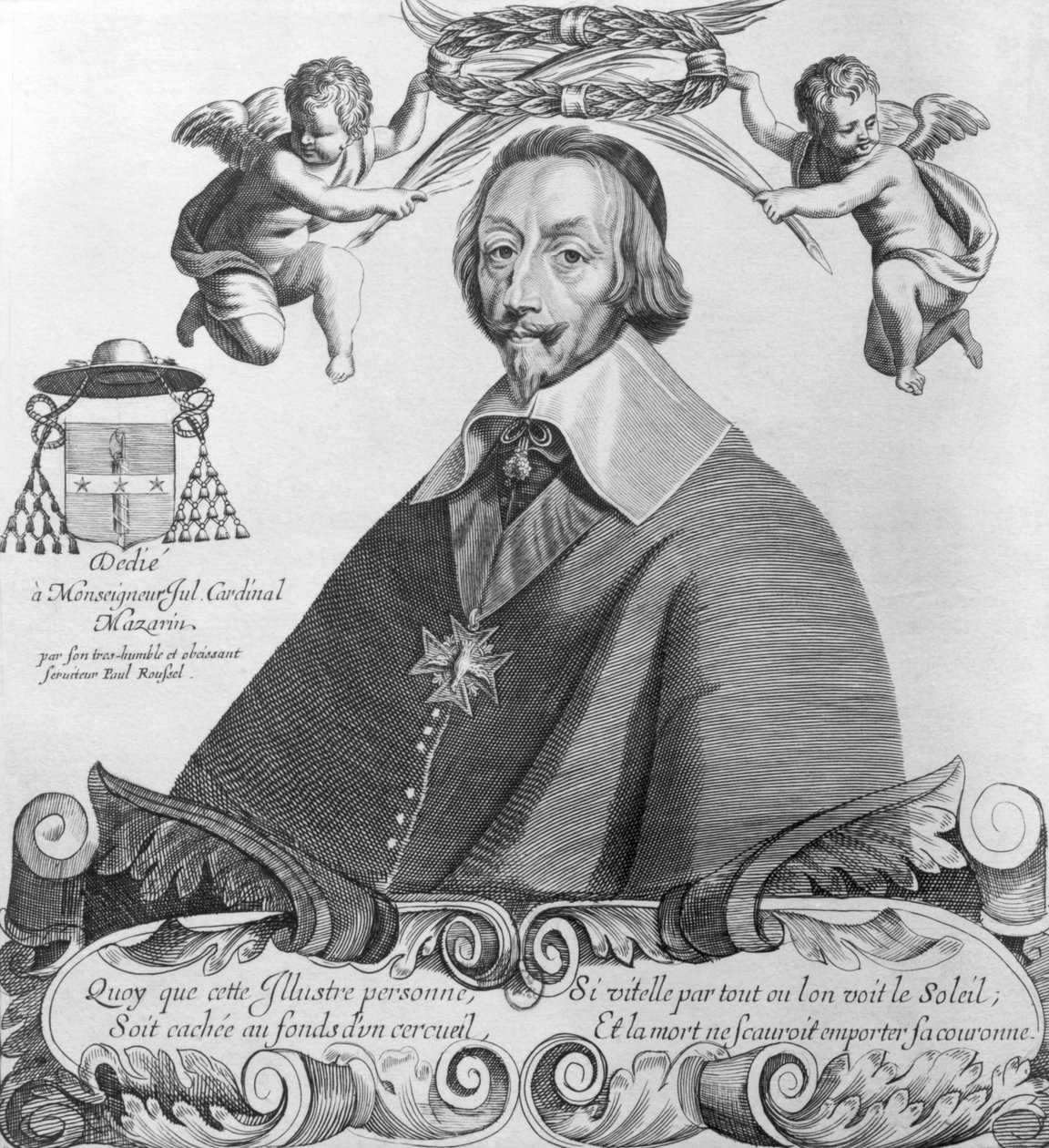 Portrait of Cardinal de Richelieu by Paul Marie Roussel