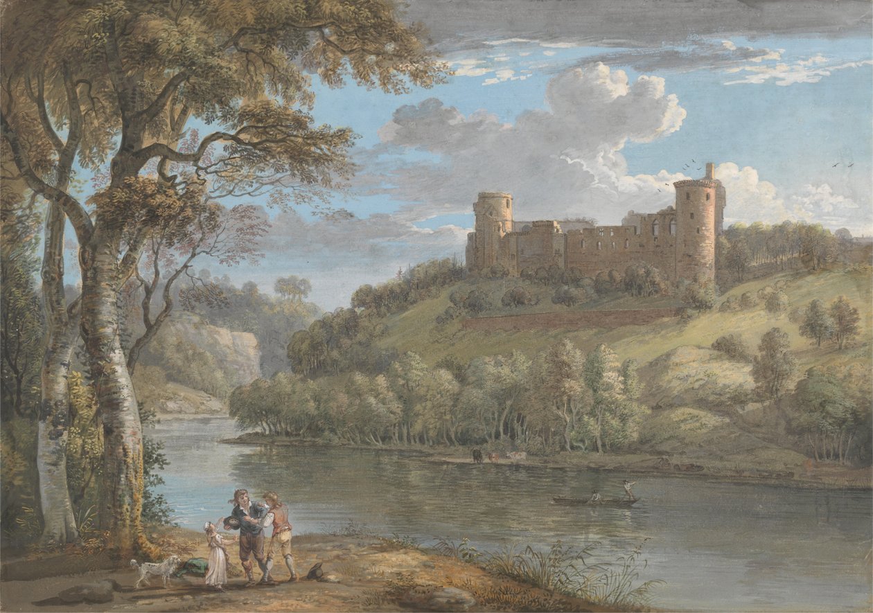 Bothwell Castle, from the South by Paul Sandby