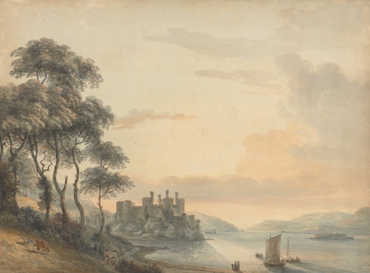 Conway Castle by Paul Sandby