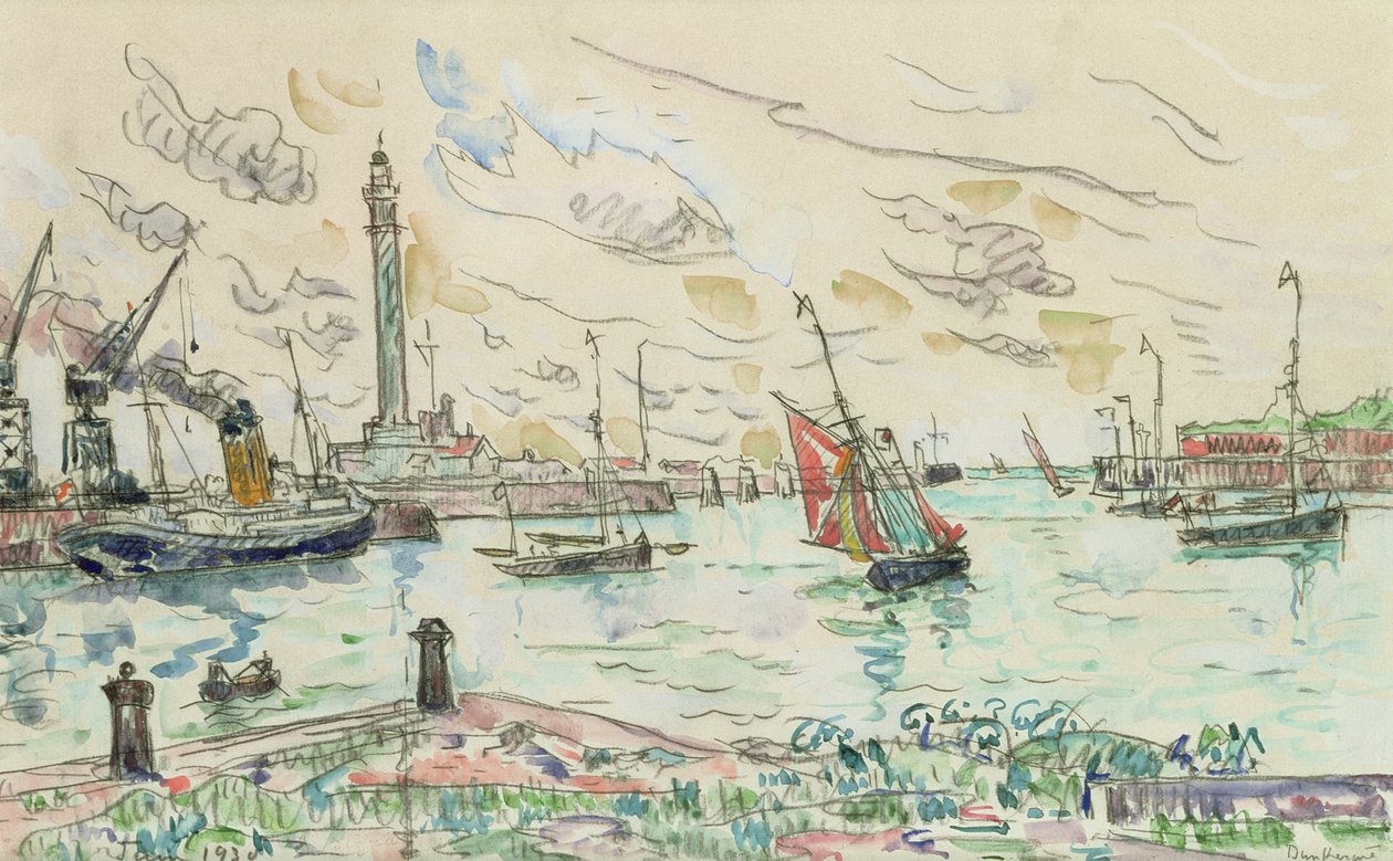 Dunkirk by Paul Signac