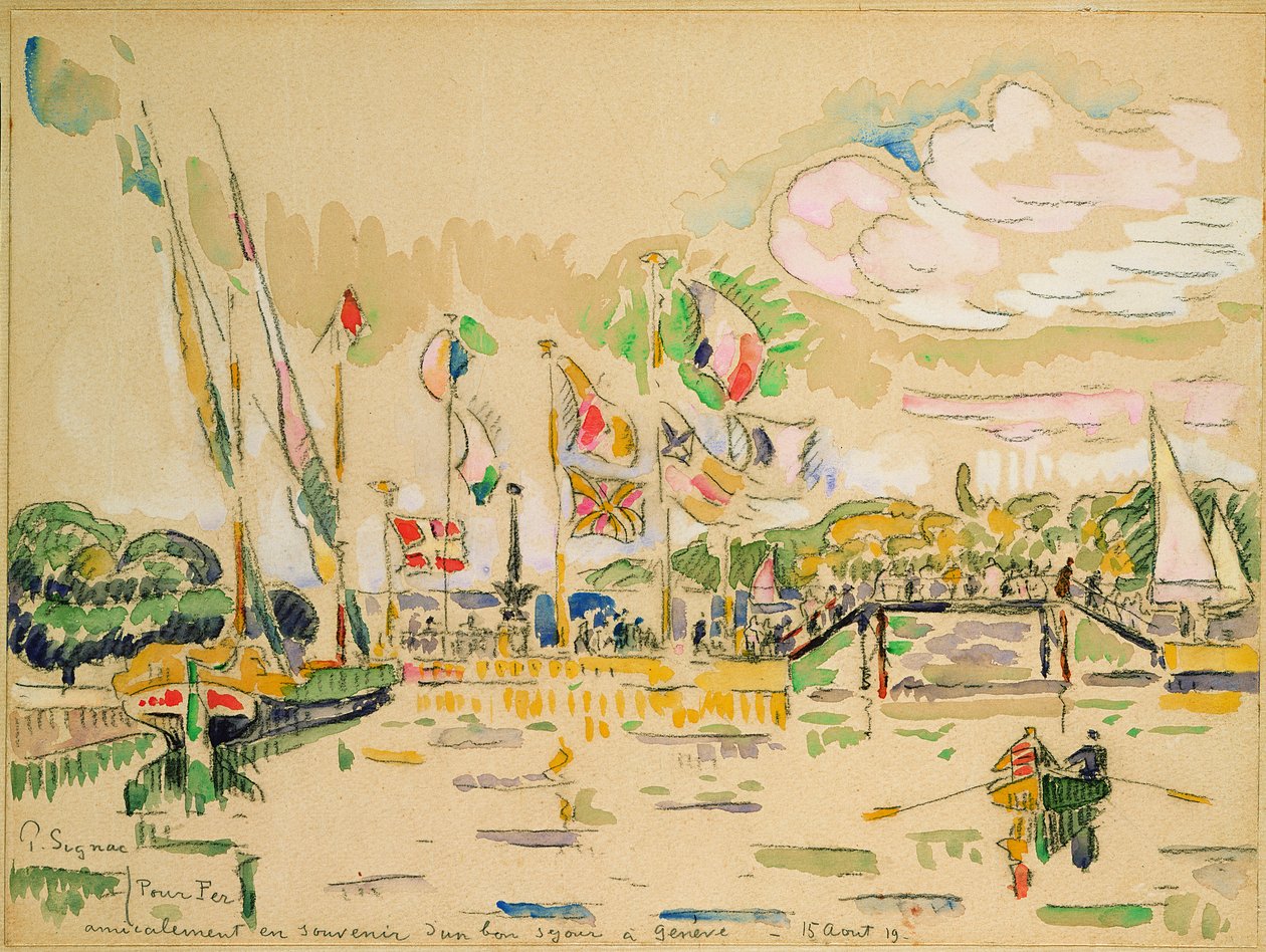 Geneva by Paul Signac