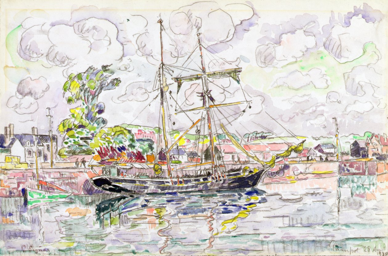 Paimpol by Paul Signac