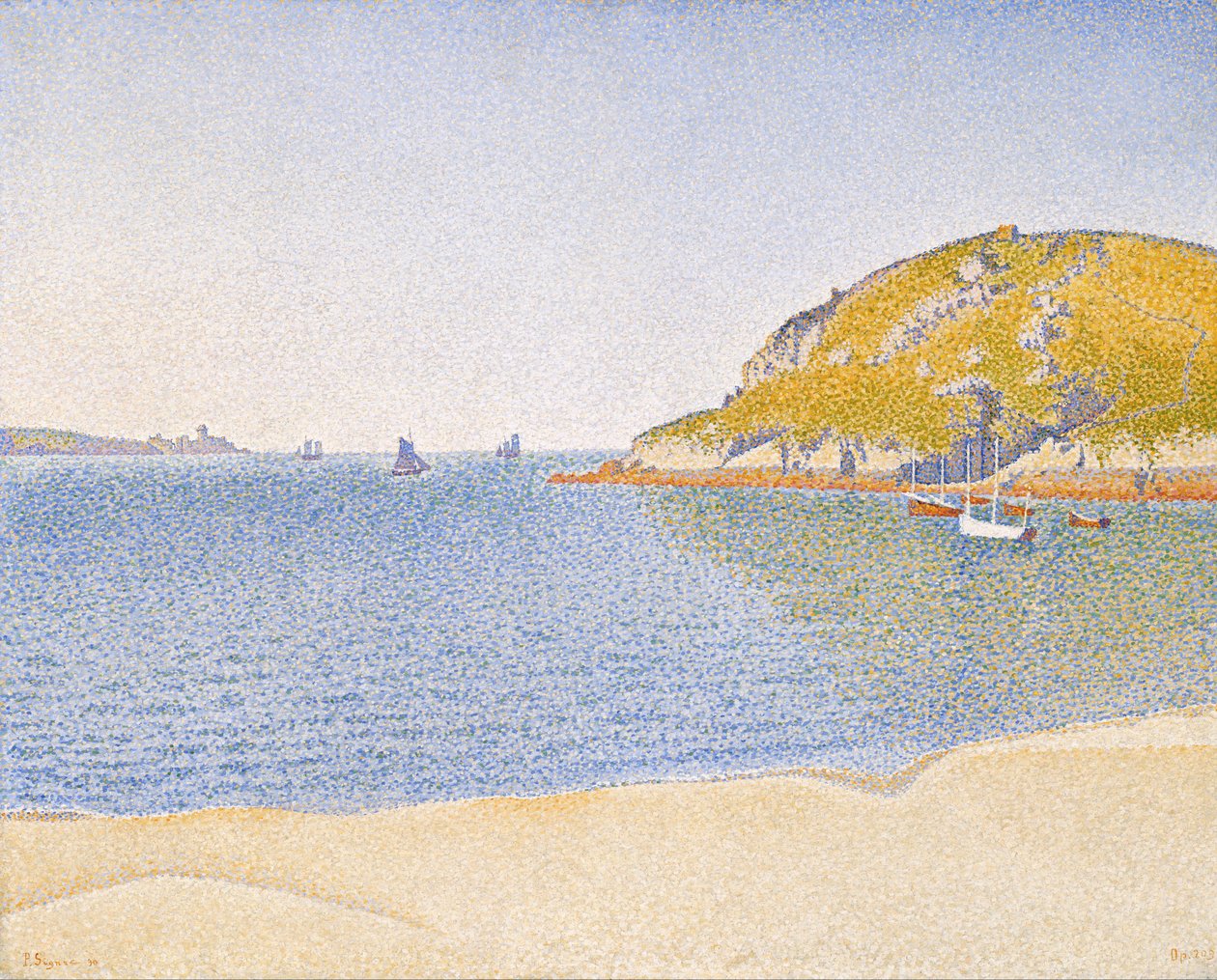 Port of Saint-Cast by Paul Signac