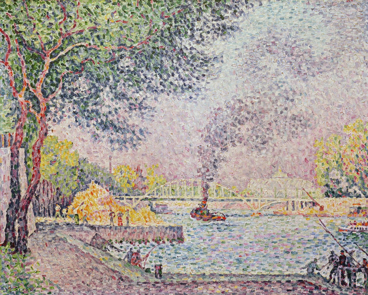 The Debilly Footbridge, c.1926 by Paul Signac