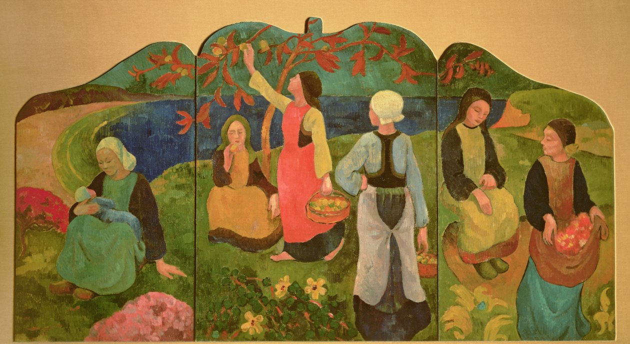 The Pont Aven Triptych by Paul Sérusier